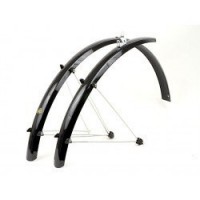 Крылья 8-16100505 металлопл.  AXP-12-28/45 Blk 28"х45мм (10) черные AUTHOR (Италия) - Интернет-магазин велотоваров в Каменск-Уральском компании «Вело-Тайм»