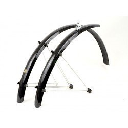 Крылья 8-16100505 металлопл.  AXP-12-28/45 Blk 28"х45мм (10) черные AUTHOR (Италия) - Интернет-магазин велотоваров в Каменск-Уральском компании «Вело-Тайм»